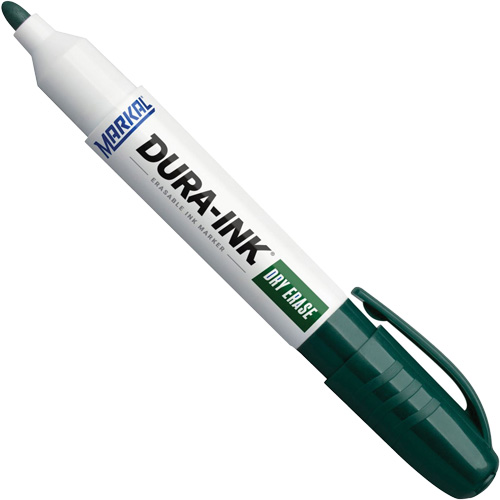 Dura-Ink&reg; Dry Erase Ink Markers, Green, Bullet Tip OSI Industrial Sales