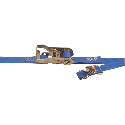 Heavy-Duty Utility Straps, Ratchet, 1" W x 16' L, 835 lbs. (380 kg) WLL OSI Industrial Sales