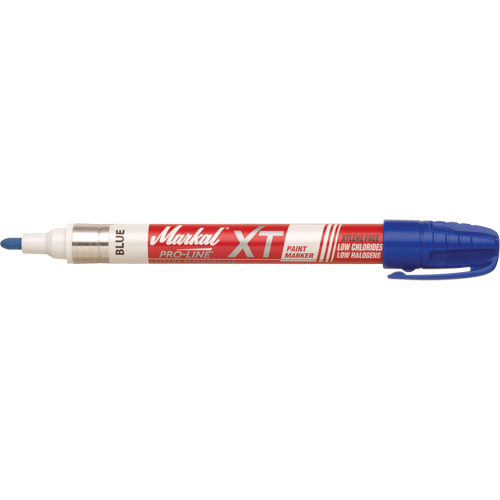 Pro-Line&reg; XT Paint Marker, Liquid, Blue OSI Industrial Sales