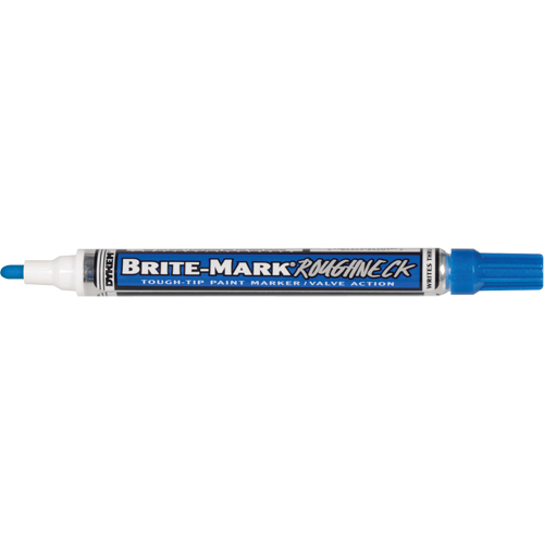 Brite-Mark&reg; RoughNeck Marker, Liquid, Blue OSI Industrial Sales