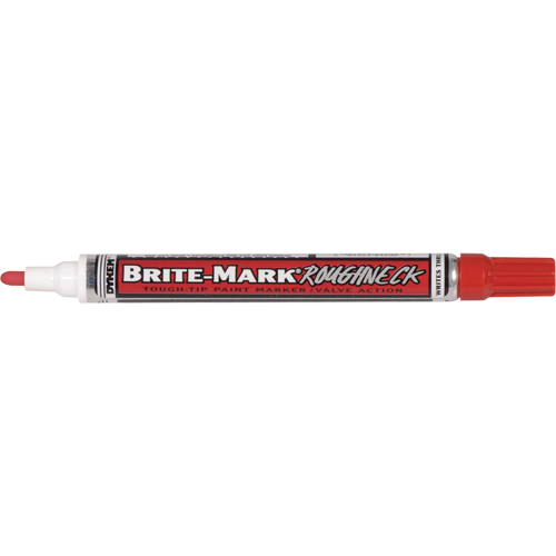 Brite-Mark&reg; RoughNeck Marker, Liquid, Red OSI Industrial Sales