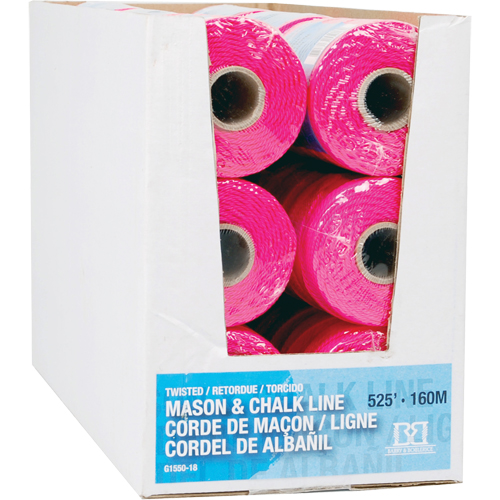 Corde pour maçon/ligne de craie, 525', Nylon OSI Industrial Sales