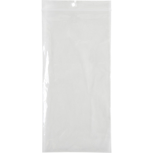 Sacs en poly, Refermable, 8" x 4", 2 mils OSI Industrial Sales
