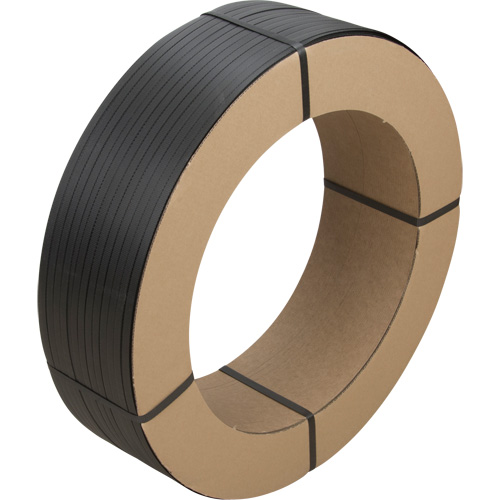 Strapping, Polypropylene, 1/2" W x 7200' L, Black, Manual Grade OSI Industrial Sales