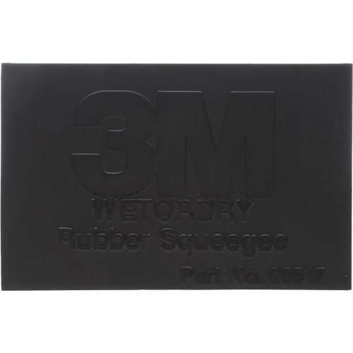 Wetordry Rubber Squeegee, 4-1/4" L x 2-3/4" W OSI Industrial Sales