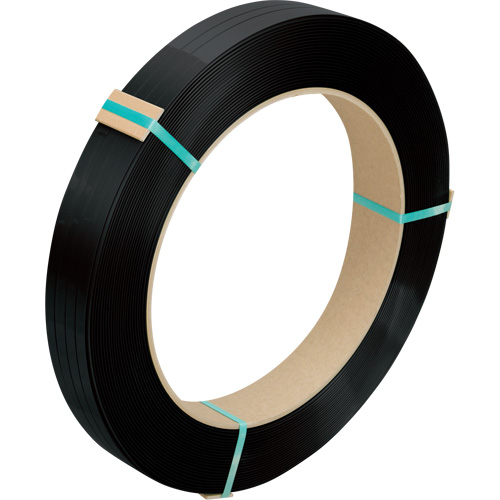 Strapping, Polyester, 1/2" W x 2756' L, Black, Manual Grade OSI Industrial Sales