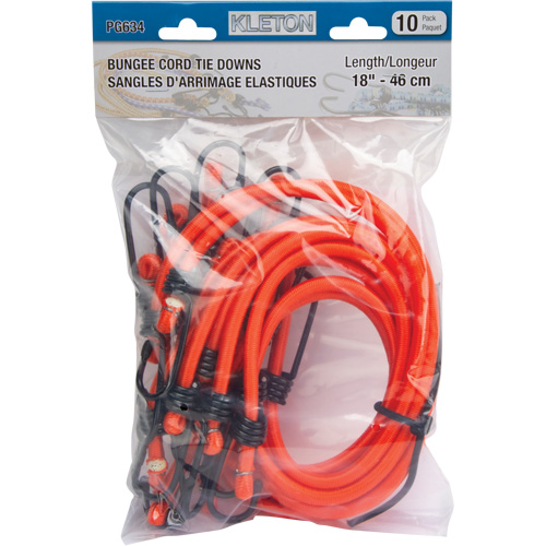 Bungee Cord Tie Downs, 18" OSI Industrial Sales