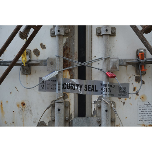 High Security Security Seal, 12", Metal, Cable Seal OSI Industrial Sales