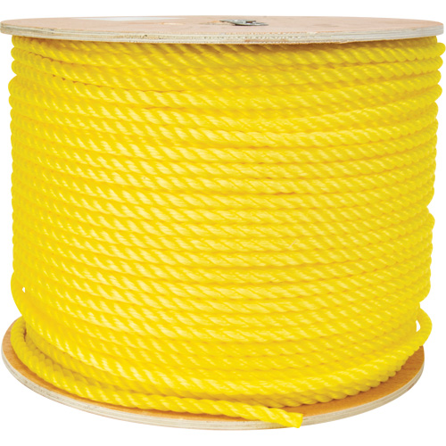 3/8" Braided Yellow Rope, Polypropylene, 630' OSI Industrial Sales