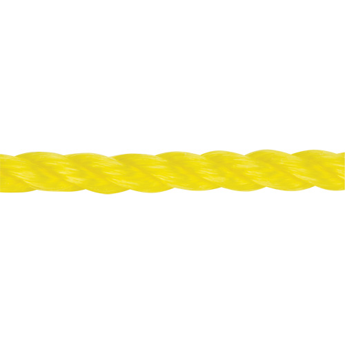 3/8" Braided Yellow Rope, Polypropylene, 630' OSI Industrial Sales