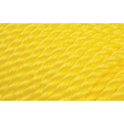 3/8" Braided Yellow Rope, Polypropylene, 630' OSI Industrial Sales