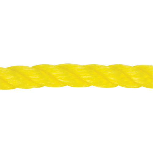 1/2" Braided Yellow Rope, Polypropylene, 335' OSI Industrial Sales