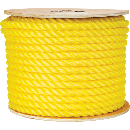 5/8" Braided Yellow Rope, Polypropylene, 200' OSI Industrial Sales
