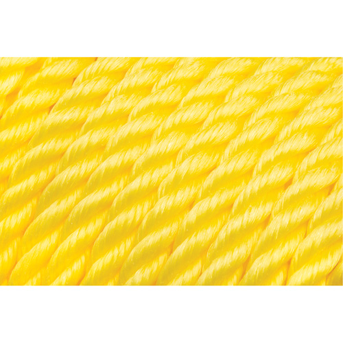 5/8" Braided Yellow Rope, Polypropylene, 200' OSI Industrial Sales