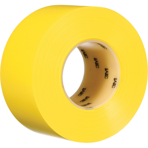 Durable Floor Marking Tape 971, 3" x 108', Vinyl, Yellow OSI Industrial Sales