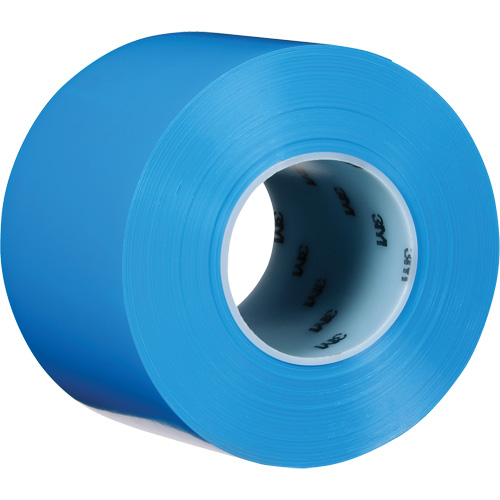 Ruban de marquage de planchers durable 971, 4" x 108', Vinyle, Bleu OSI Industrial Sales