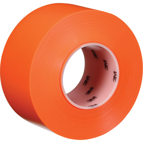Ruban de marquage de planchers durable 971, 3" x 108', Vinyle, Orange OSI Industrial Sales