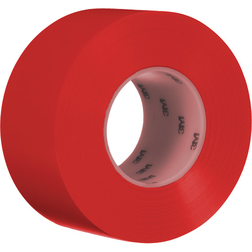 Ruban de marquage de planchers durable 971, 3" x 108', Vinyle, Rouge OSI Industrial Sales