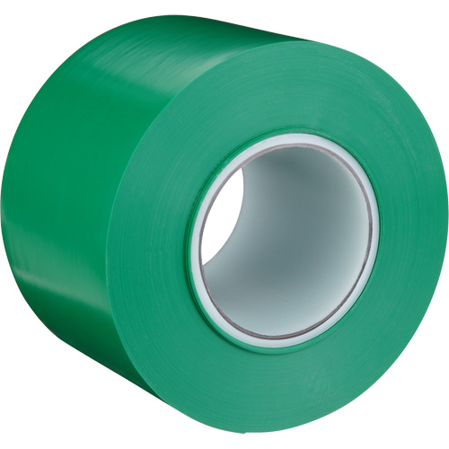 Ruban de marquage de planchers durable 971, 4" x 108', Vinyle, Vert OSI Industrial Sales