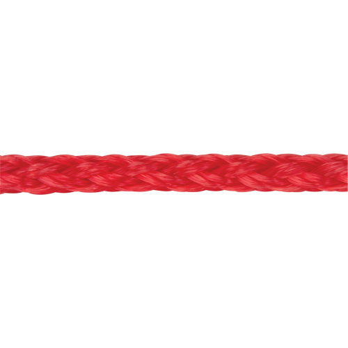Corde rouge tress&eacute;e, Polypropyl&egrave;ne, 500' OSI Industrial Sales