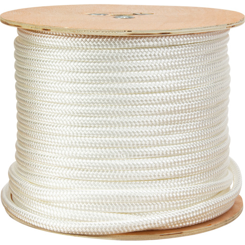 Braided White Rope, Nylon, 250' OSI Industrial Sales