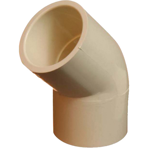 Raccord coude 45° Flowguard Gold, Standard, PVC-C, 1/2" OSI Industrial Sales