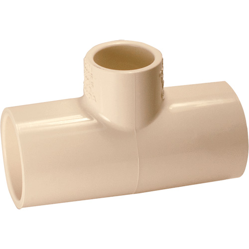 Raccord en T Flowguard Gold, R&eacute;ducteur, PVC-C, 1" x 1/2" x 1/2" OSI Industrial Sales
