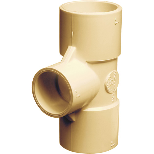 Flowguard Gold&reg; Tee Fitting, Reducing, CPVC, 1" x 1" x 3/4" OSI Industrial Sales