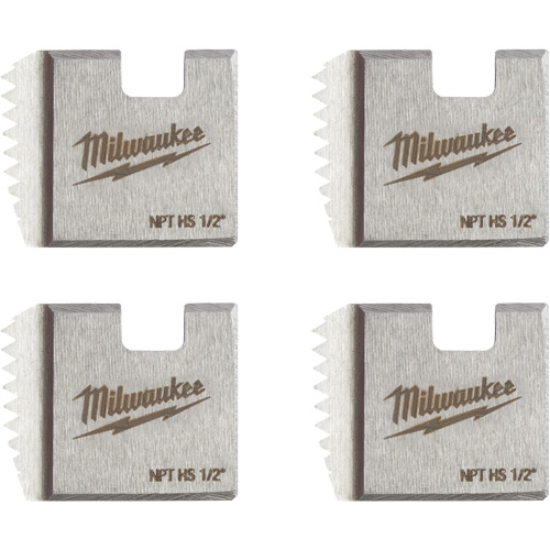Matrices de tuyauterie portables NPT, Pour tuyau de 1/2", Alliage/Acier rapide OSI Industrial Sales