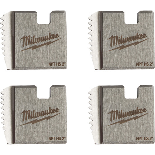Matrices de tuyauterie portables NPT, Pour tuyau de 2", Acier rapide OSI Industrial Sales