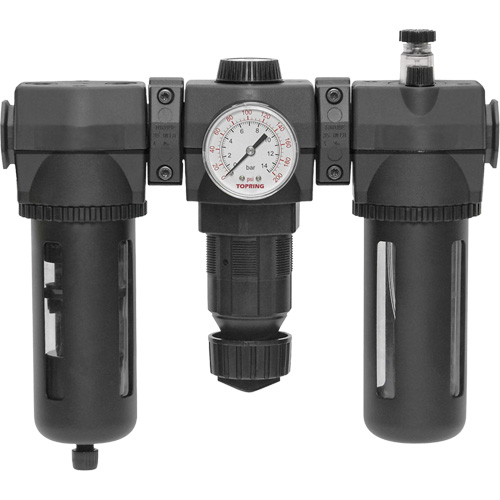 Filter, Regulator & Lubricator Modulair 400 with Manual Drain & Standard Bowl, 3/4" NPTF OSI Industrial Sales
