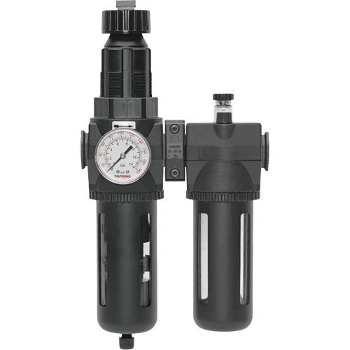 Filter/Regulator & Lubricator Modulair 400 with Gauge & Standard Bowl, 1/2" NPTF OSI Industrial Sales