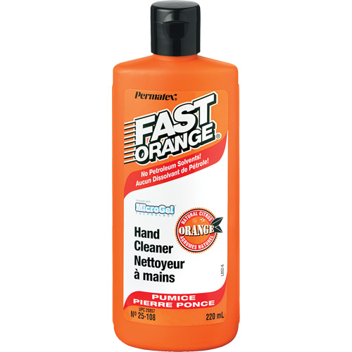 Hand Cleaner, Pumice, 220 ml, Bottle, Orange OSI Industrial Sales