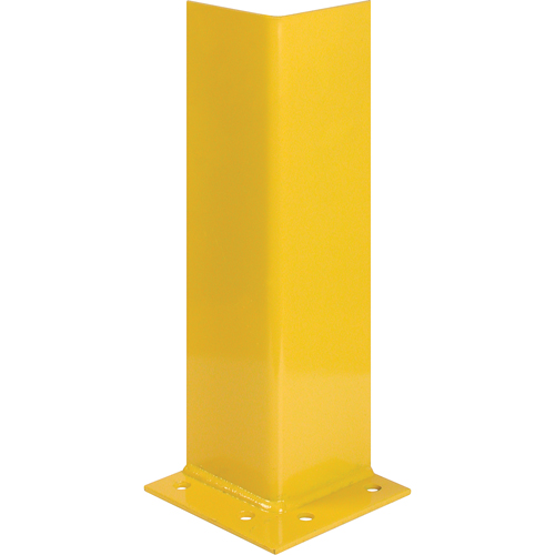 Protecteurs pour montants, Acier, 7" la x 7" p x 12" h, Jaune s&eacute;curit&eacute; OSHA OSI Industrial Sales