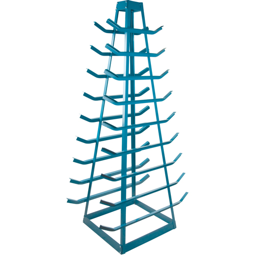 Bar Storage Racks - Horizontal Bar Racks, Horizontal, 9 Levels, 18" W x 40" D x 84" H, 1800 lbs. Cap. OSI Industrial Sales