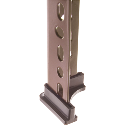 Accessoires pour corni&egrave;res perfor&eacute;es - Pied en plastique (montant simple) OSI Industrial Sales