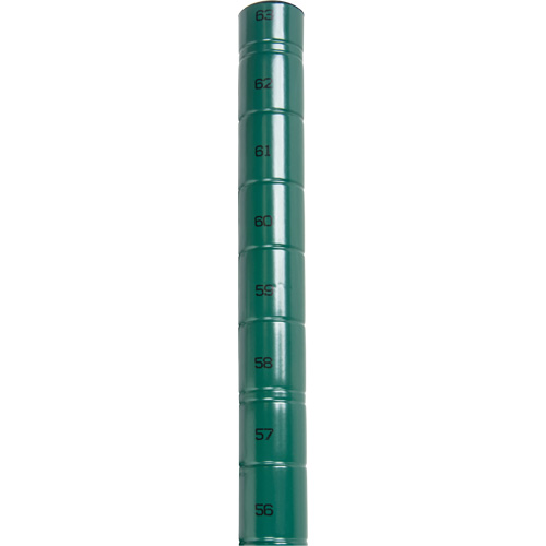 Heavy-Duty Green Epoxy Finish Wire Shelving Post OSI Industrial Sales