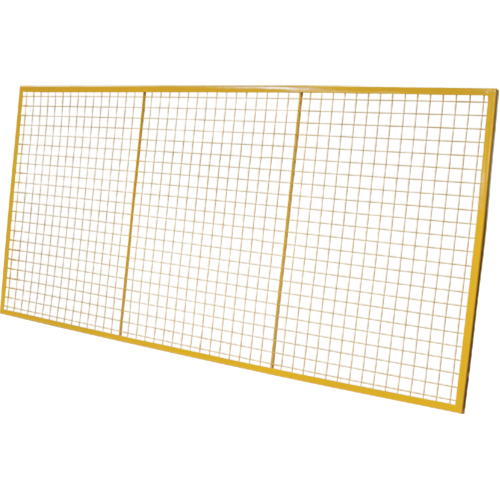 Grilles de protection arri&egrave;re pour palettier, 96" la x 48" h, Ferrures de 6" OSI Industrial Sales