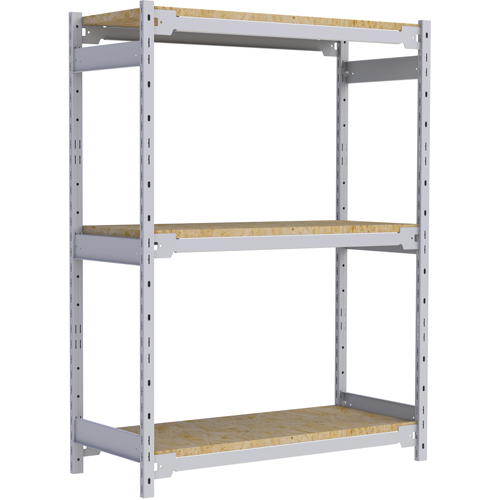 &eacute;tag&egrave;re-classeur de grande largeur, Acier, 3 Tablettes, 42" la x 18" p x 60" h OSI Industrial Sales