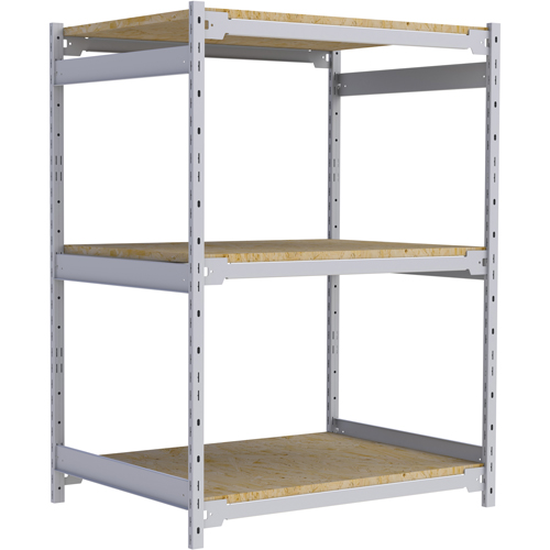 &eacute;tag&egrave;re-classeur de grande largeur, Acier, 3 Tablettes, 42" la x 32" p x 60" h OSI Industrial Sales