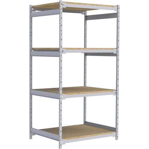 &eacute;tag&egrave;re-classeur de grande largeur, Acier, 4 Tablettes, 42" la x 32" p x 84" h OSI Industrial Sales