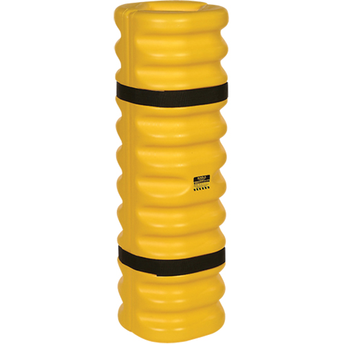 Protecteur de colonne, Ouverture int&eacute;rieure 4" x 6", 13" lo x 13" la x 42" h, Jaune OSI Industrial Sales