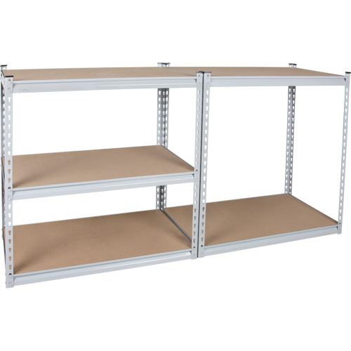 Heavy-Duty Shelving, Steel, Boltless, 1200 lbs. Capacity, 36" W x 72" H x 18" D OSI Industrial Sales