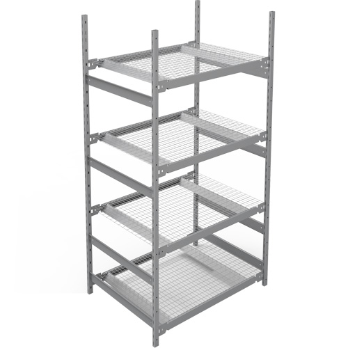 Wide Span Storage Shelving, Boltless, 1340 lbs. Capacity, 42" W x 84" H x 32" D OSI Industrial Sales