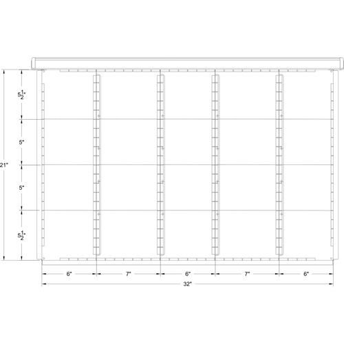 Cabinet d'entreposage &agrave; tiroirs int&eacute;gr&eacute; Interlok OSI Industrial Sales