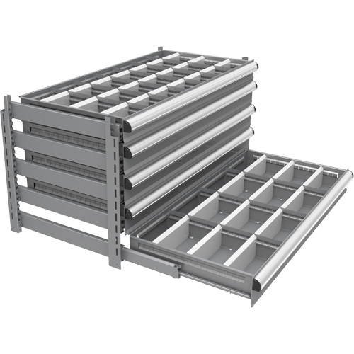 Cabinet d'entreposage &agrave; tiroirs int&eacute;gr&eacute; Interlok OSI Industrial Sales