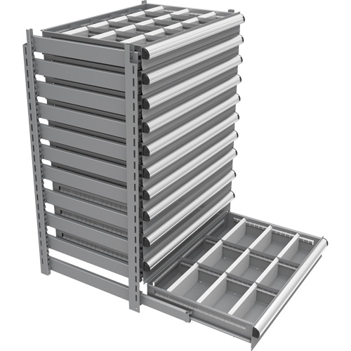 Cabinet d'entreposage &agrave; tiroirs int&eacute;gr&eacute; Interlok OSI Industrial Sales