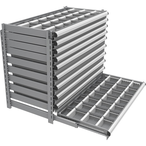 Cabinet d'entreposage &agrave; tiroirs int&eacute;gr&eacute; Interlok OSI Industrial Sales