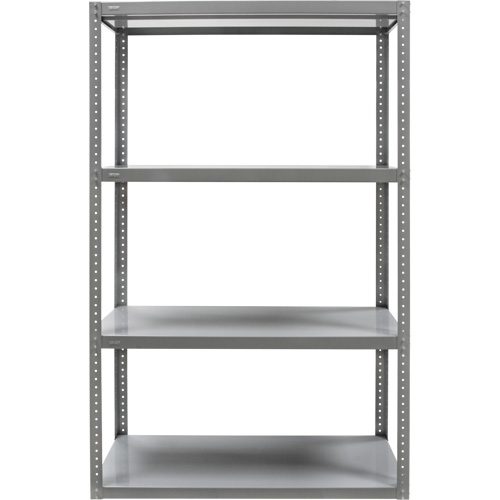 Heavy-Duty Shelving, Steel, Bolted, 3000 lbs. Capacity, 36" W x 72" H x 18" D OSI Industrial Sales