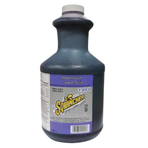 Sqwincher Boisson de r&eacute;hydratation, Concentr&eacute;, Raisin OSI Industrial Sales